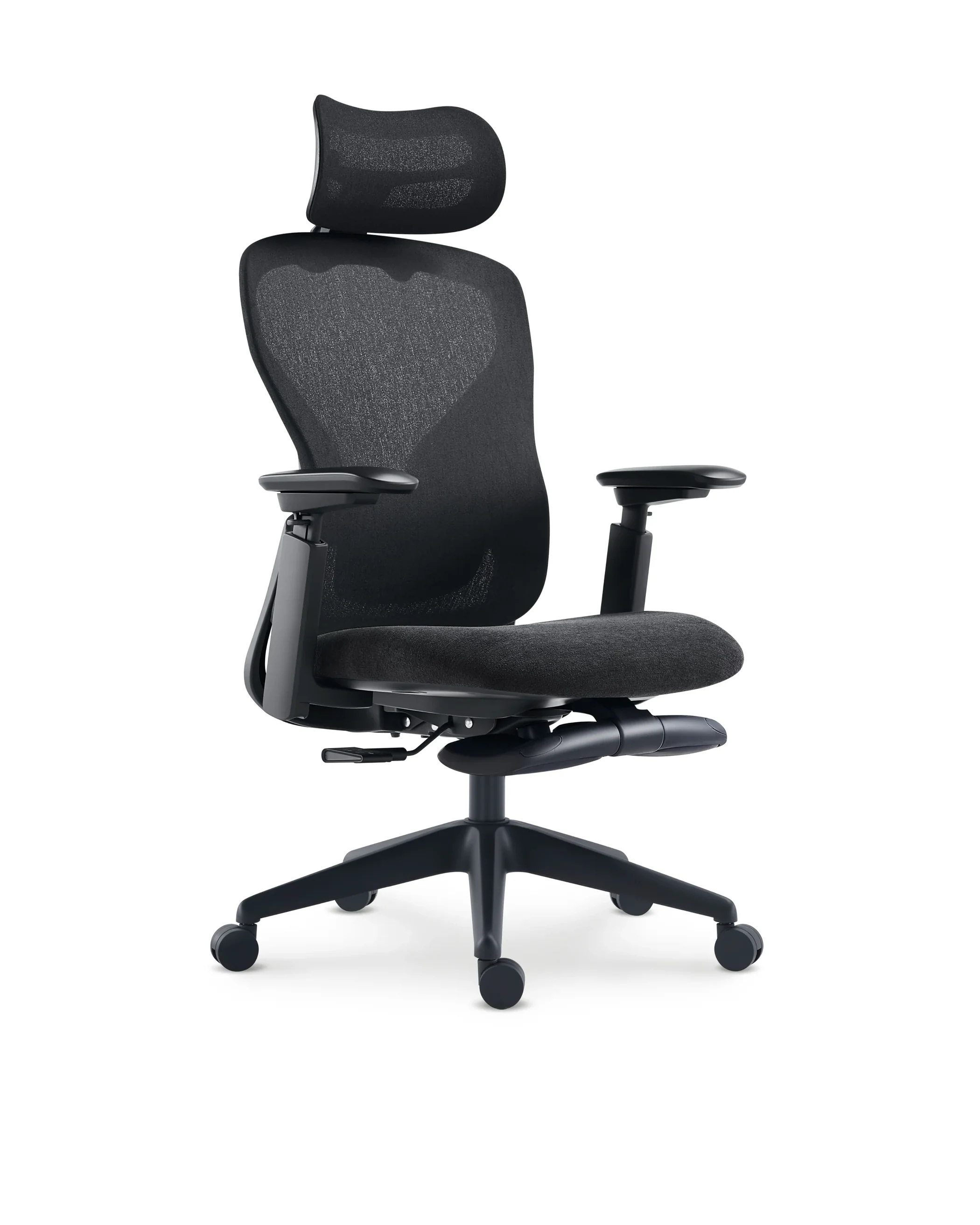 TopJob Aura Ergonomic Chair in black mesh