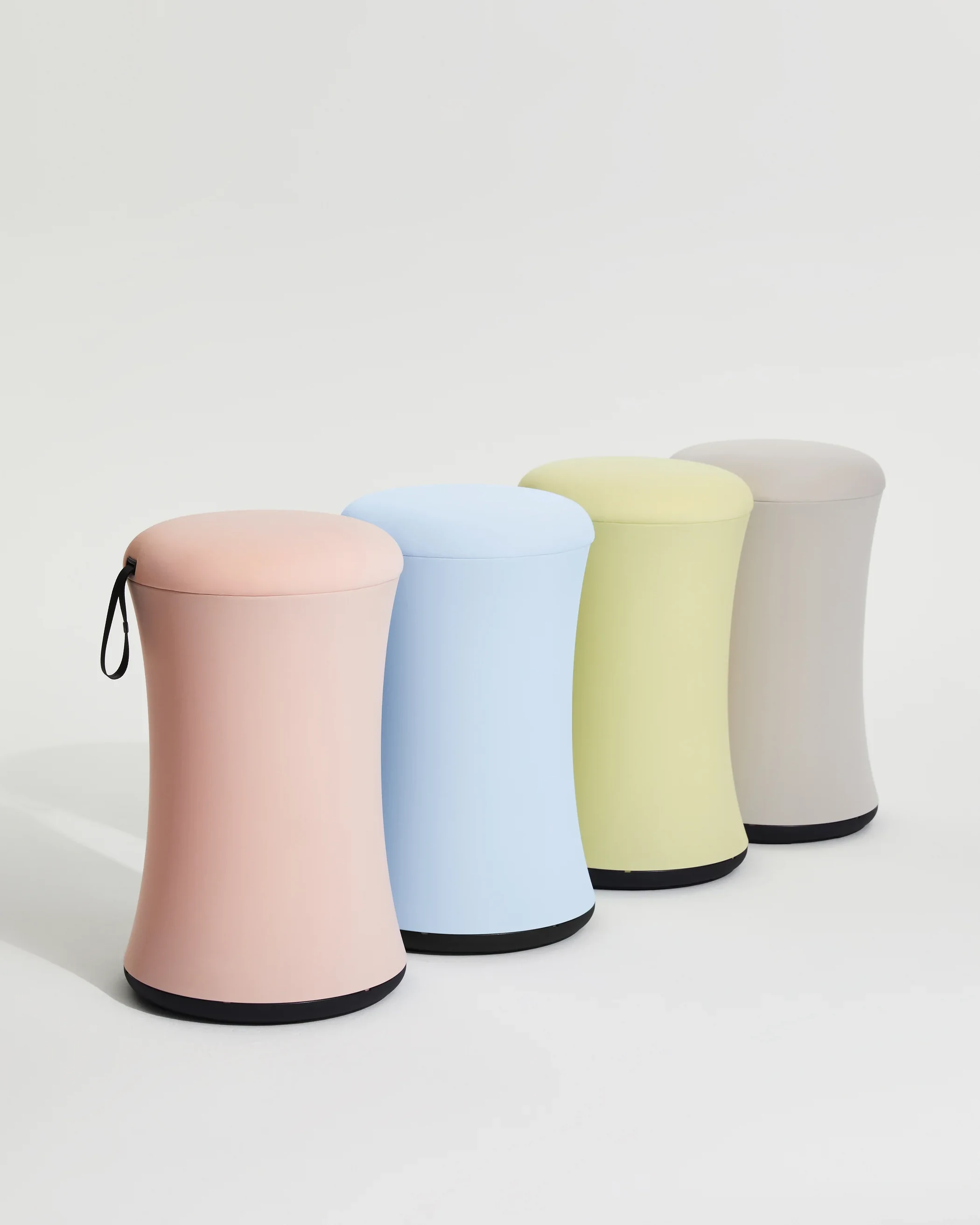 TopJob BOBA active seating stools in pastel colors